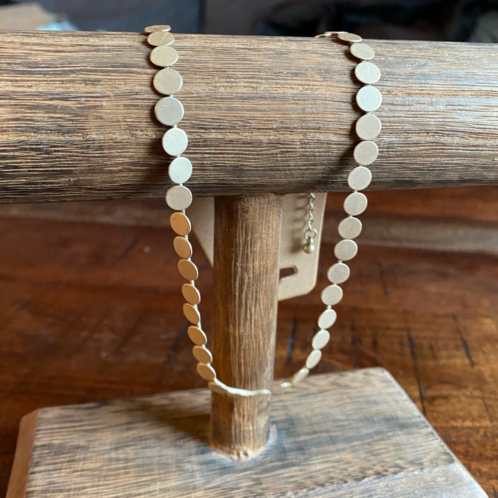 Sale! Closet Clean Out! Gold dot chain necklace